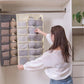 🧦 Double-Sided Hanging Storage Organizer – 24 Pockets, Breathable Fabric, Perfect for Underwear, Socks & Accessories 🏠