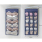 🧦 Double-Sided Hanging Storage Organizer – 24 Pockets, Breathable Fabric, Perfect for Underwear, Socks & Accessories 🏠