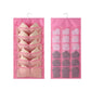 🧦 Double-Sided Hanging Storage Organizer – 24 Pockets, Breathable Fabric, Perfect for Underwear, Socks & Accessories 🏠