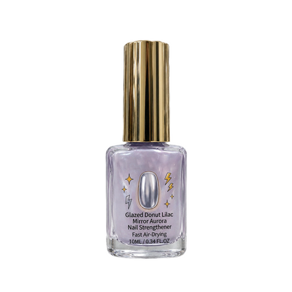💎 Lilac Mirror Gloss Nail Strengthener – Stronger Nails, Gorgeous Shine! 🌸