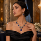 💎 Sparkling Teardrop Pendant Necklace & Earrings Set – Elegant & Timeless, Perfect for Every Occasion ✨