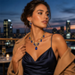 💎 Sparkling Teardrop Pendant Necklace & Earrings Set – Elegant & Timeless, Perfect for Every Occasion ✨