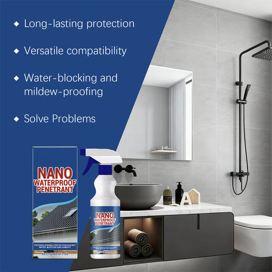 🛡️ Roof & Wall Waterproof Sealant Spray – Forms a Durable, Flexible Barrier Against Rain, Moisture & Leaks 🌧️✨