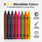⏳THE WEEK'S SPECIAL PRICE ￡5.99!!✨🎁Non-Toxic Crayon Set for Kids
