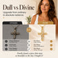 ⏳Limited-time 50% off⏰Women's Sparkling Twisted Knot Cross Pendant Necklace✝️📿