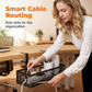 🔌 50% OFF NOW! 🖥️ Under Desk Cable Organizer – Sturdy clips, tangle-free & easy install – Keeps cables neat and out of sight ✨