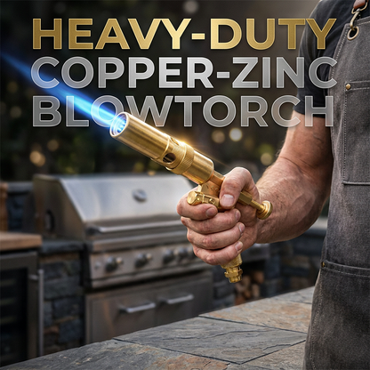 🎉 LIMITED TIME 50% OFF! 🔥 Portable Multi-Function Invertible Butane Torch – Heavy-Duty Copper-Zinc, Instant Ignition & 1300°C Flame ✨