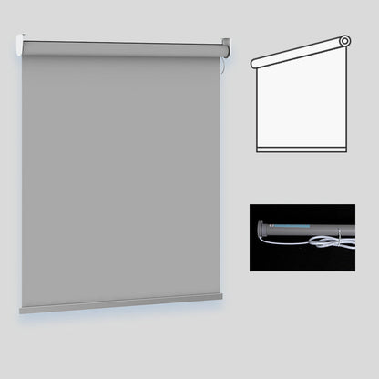 Motorized Blackout Blinds with Remote