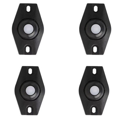✨ 360° Heavy-Duty Self-Adhesive Mini Caster Wheels (Set of 4) – Smooth & Effortless Moving! 🛞