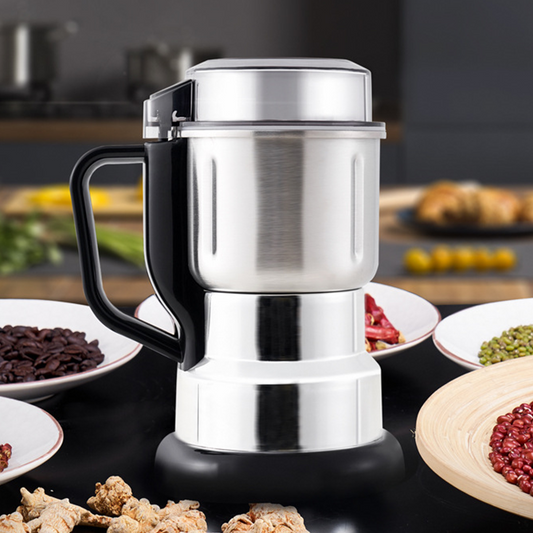 ✨ Electric Grinder – Multi-use, Easy Clean, Safe Lock 🧂