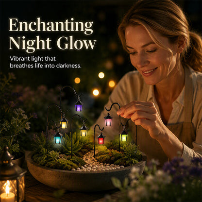 📢📢50% OFF !! ⏰Luminous Retro Lantern Plant Stake