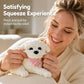 ⏰ Cute Squishy Teddy Dog Stress Relief Toy – Soft, Squeezable & Adorable 🐾🧸