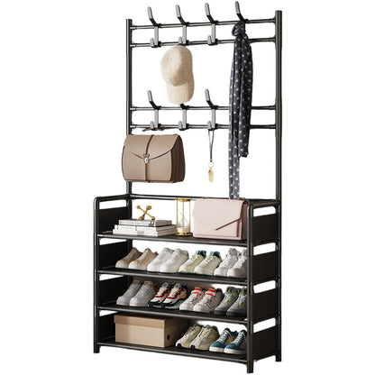 🏠 Multi-Functional Entryway Shoe & Coat Rack ✨