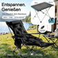 🥳2026 BESTSELLER🥾 Adjustable Folding Chair – 3/4 Recline Positions, Leg Rest – Reinforced Carbon Steel, 300 lbs – 600D Oxford – Folds for Camping & Beach! 🛡️💨