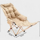 🥳2026 BESTSELLER🥾 Adjustable Folding Chair – 3/4 Recline Positions, Leg Rest – Reinforced Carbon Steel, 300 lbs – 600D Oxford – Folds for Camping & Beach! 🛡️💨
