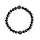 ⏳🔥LIMITED-TIME 50% OFF! ⏰ Elegance Black Obsidian Beaded Bracelet – Genuine Natural Stones, Protective Energy & Elastic Stretch Design – Modern Style for Daily Wear ✨