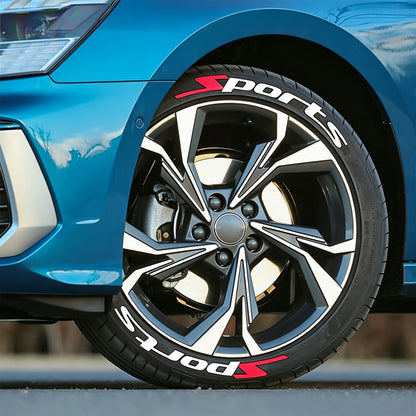 📢📢50% OFF !! ⏰Universal Sports Tire Sidewall Letter Stickers