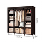🧵 Easy‑Assemble Non‑Woven Fabric Wardrobe – Spacious, Sturdy, Dust‑proof ✨