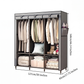 🧵 Easy‑Assemble Non‑Woven Fabric Wardrobe – Spacious, Sturdy, Dust‑proof ✨