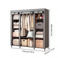 🧵 Easy‑Assemble Non‑Woven Fabric Wardrobe – Spacious, Sturdy, Dust‑proof ✨