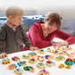 🧸 Learn ABC Instantly! No-Sharp-Edge Wooden Animal Letter Toy