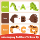 🧸 Learn ABC Instantly! No-Sharp-Edge Wooden Animal Letter Toy