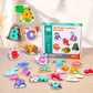 🧸 Learn ABC Instantly! No-Sharp-Edge Wooden Animal Letter Toy