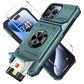 Phone Case with Card Holder & Ring Grip for iPhone