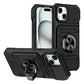 Phone Case with Card Holder & Ring Grip for iPhone