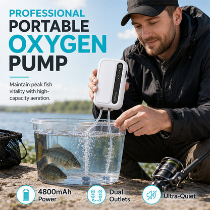 📢📢50% OFF !! ⏰Rechargeable Portable Oxygen Pump