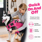 💥 Durable Oxford Fabric Dog Harness Vest – Safe, Adjustable, Comfortable 🥾✨