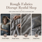 🛏️ Linen-Texture Pure Cotton Bedding Set – Retro Button Closure & Thickened Design ✨