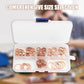 1000/400 PCS Copper Flat Washer Assortment Kit