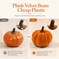 Velvet Pumpkins for Halloween & Thanksgiving