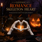 💀 Halloween Resin Skeleton Figurine – Heart Hand Gesture & Gothic Decor 🖤✨