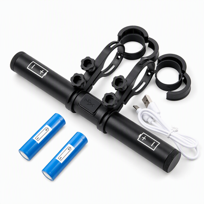 🚴 Bike Handlebar Extender with USB Power Bank: Dual Mounts, Waterproof, Vibration-Resistant