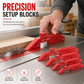 ⏳🔥LIMITED-TIME 50% OFF! ⏰Aluminum Alloy Woodworking Setup Blocks📏