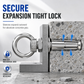⏰304 Stainless Steel Eyebolt Expansion Bolts with Ring Hook Lifting Eye Anchor Screws