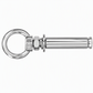 ⏰304 Stainless Steel Eyebolt Expansion Bolts with Ring Hook Lifting Eye Anchor Screws