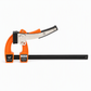 🔧Heavy Duty Aluminum Alloy Ratchet F Clamp Quick Release Woodworking Clamping Tool