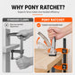 🔧Heavy Duty Aluminum Alloy Ratchet F Clamp Quick Release Woodworking Clamping Tool