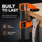 🔧Heavy Duty Aluminum Alloy Ratchet F Clamp Quick Release Woodworking Clamping Tool