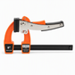 🔧Heavy Duty Aluminum Alloy Ratchet F Clamp Quick Release Woodworking Clamping Tool
