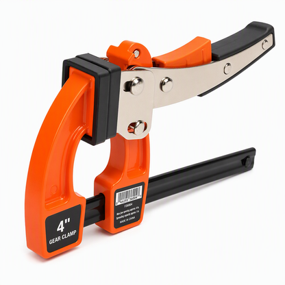 🔧Heavy Duty Aluminum Alloy Ratchet F Clamp Quick Release Woodworking Clamping Tool