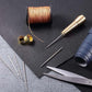 ✨ 5PCS Leather Sewing Awl Kit – High-Strength Steel & Copper Handle 🪡