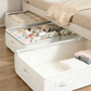 🛏️ Foldable Underbed Storage Bag with Zipper Lid – Space-Saving Storage ✨