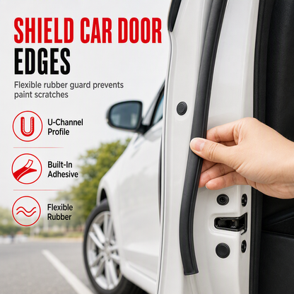 🚗 Guard Door Edges Instantly! No-Chip Flexible Car Protector ✨