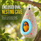 ⏰🥚Hanging Cotton Bird Nest Hammock – Double-Layer Fleece Warm Cave For Small Birds ✨