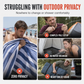 🚿 Portable Car Rear Shower Tent – Quick setup & privacy for camping ✨