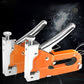 🔨 Manual Staple Nail Gun: 3-in-1, Alloy Steel, Adjustable Pressure, with 600pcs Nails, Shockproof